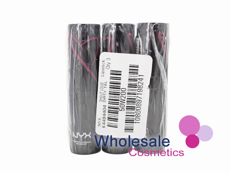 9 x NYX Professional Shout Loud Satin Lipstick - 20 DIRTY TALKS